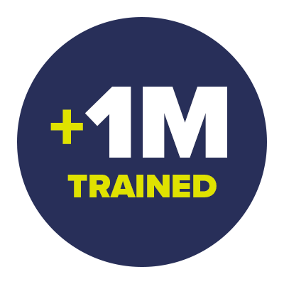 Over 1 Million Trained